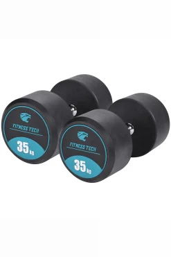 Fitness Tech Halteres Redondos (2 Unidades)