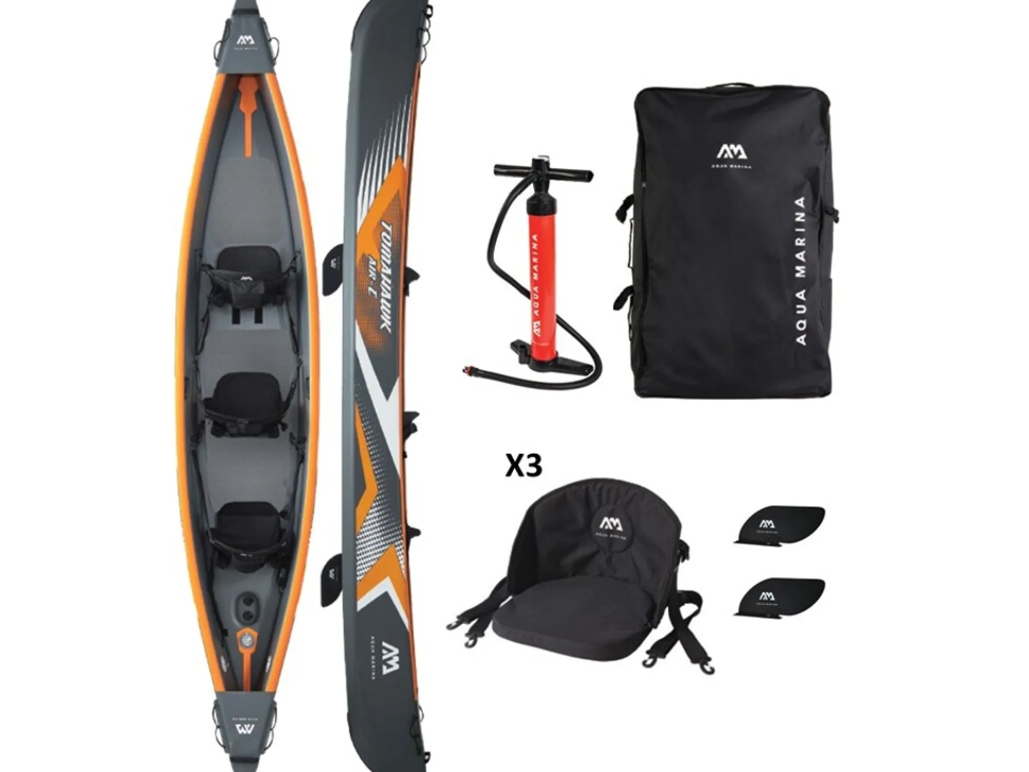 Aqua Marina Kayak Insuflável Tomahawk Air-c