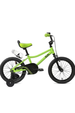 Fabricbike Kids - Bicicleta Com Pedais De 16" Para Crianças, 3-7 Anos. Green