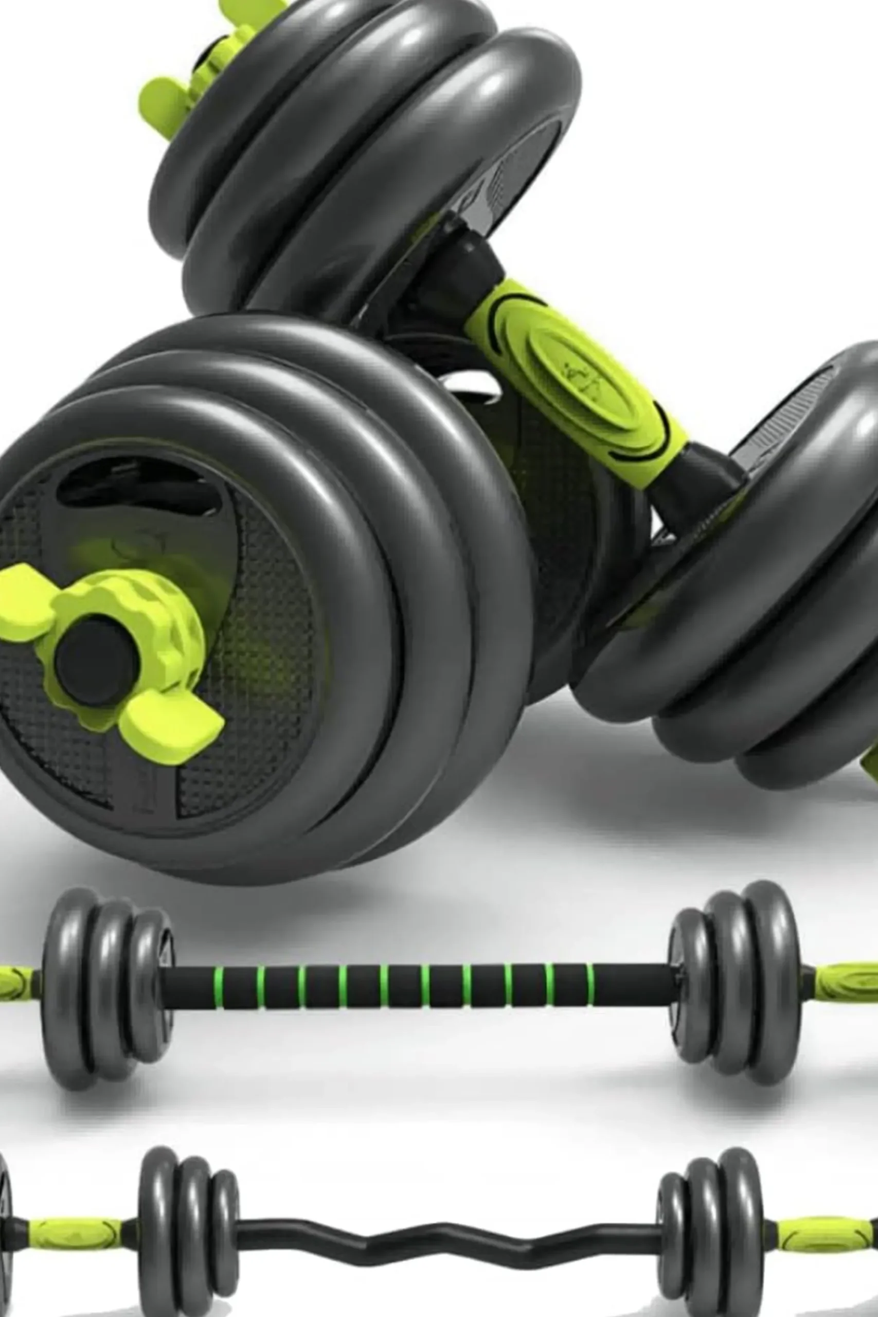 Ozio Fitness Kit Conjunto De Halteres 4 Em 1 Multifit