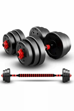 Ozio Fitness Kit De Halteres Ajustável Multifit 2 Em 1