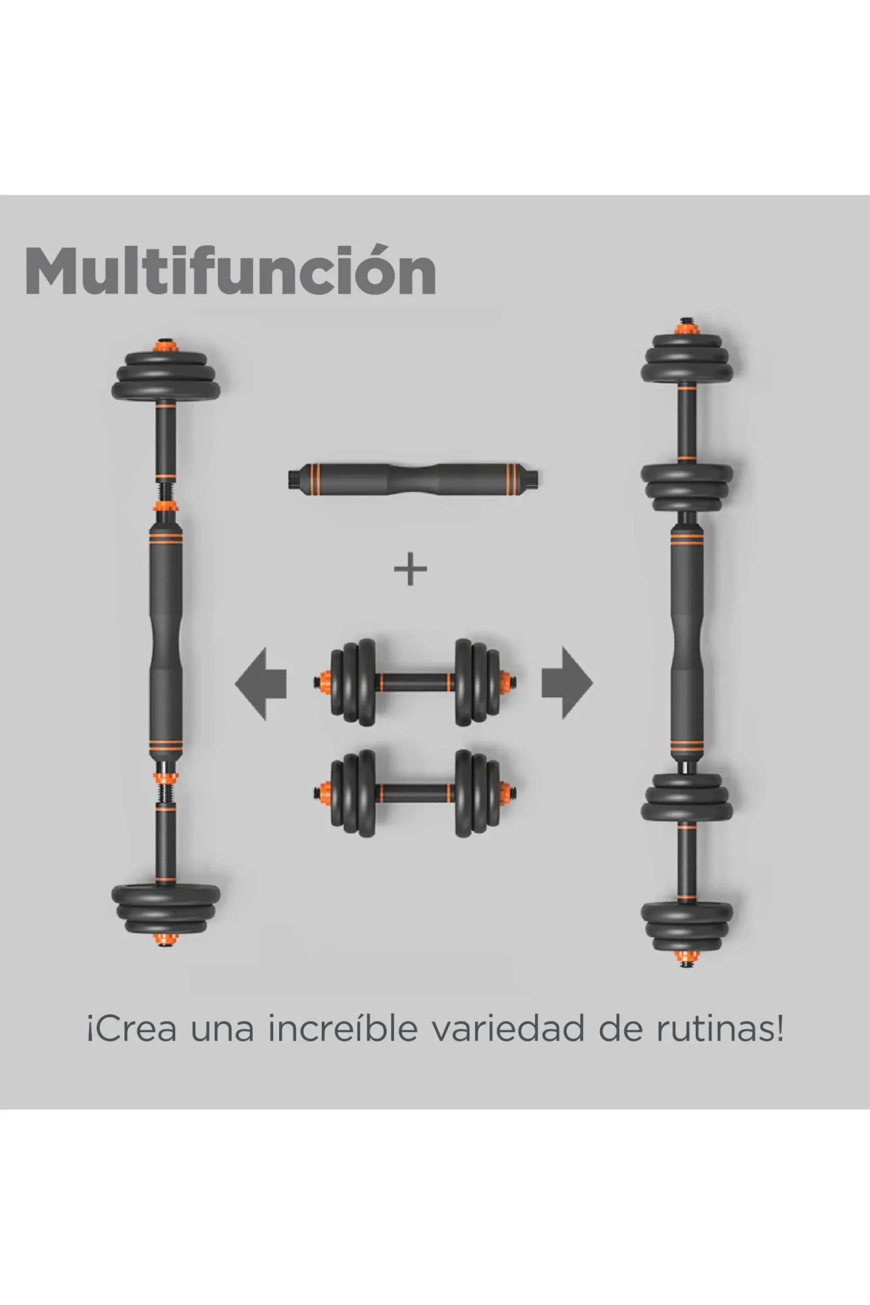 Fed Kit De Peso : Halteres (pesos + Barras) + Barra + Sensor Inteligente