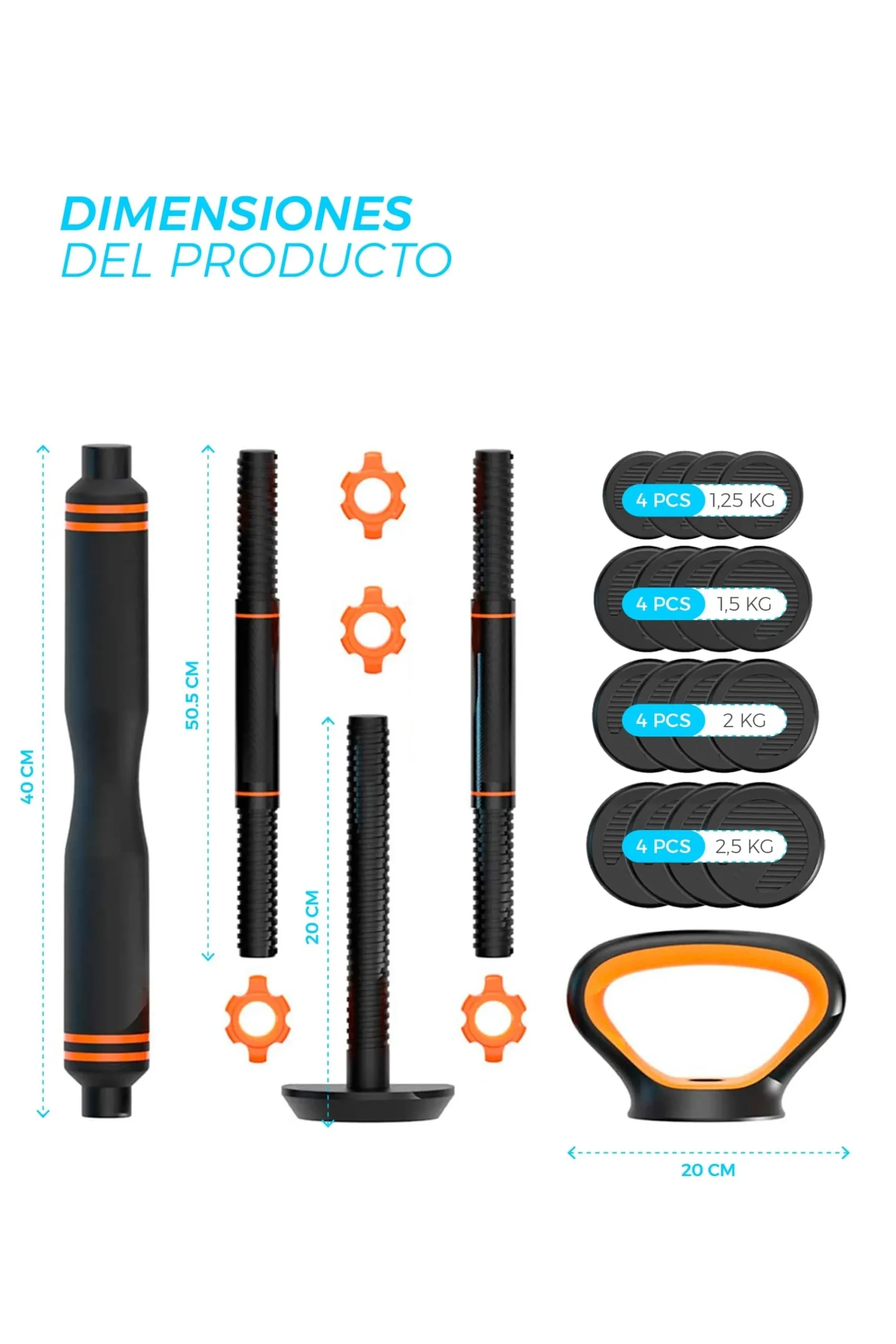 Fed Kit De Pesos 30kg
