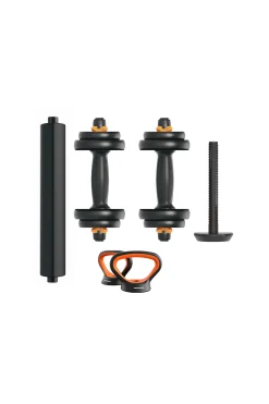 Fed Kit De Pesos V2 10 Kg : Halteres (pesos + Barras) + Barra + Kettlebell