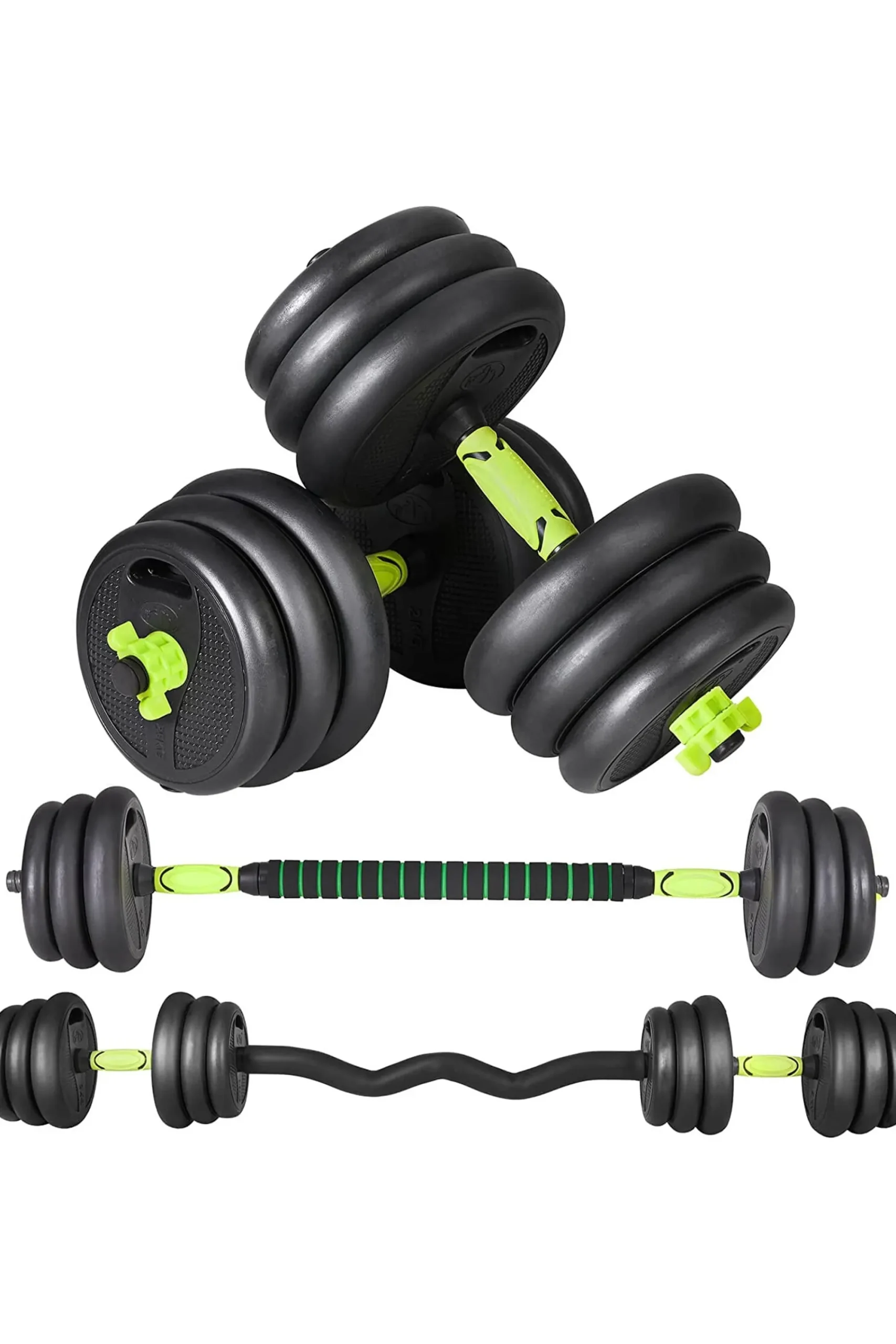 Ozio Fitness Kit Jogo 10kg Halteres 4 Em 1 Multifit