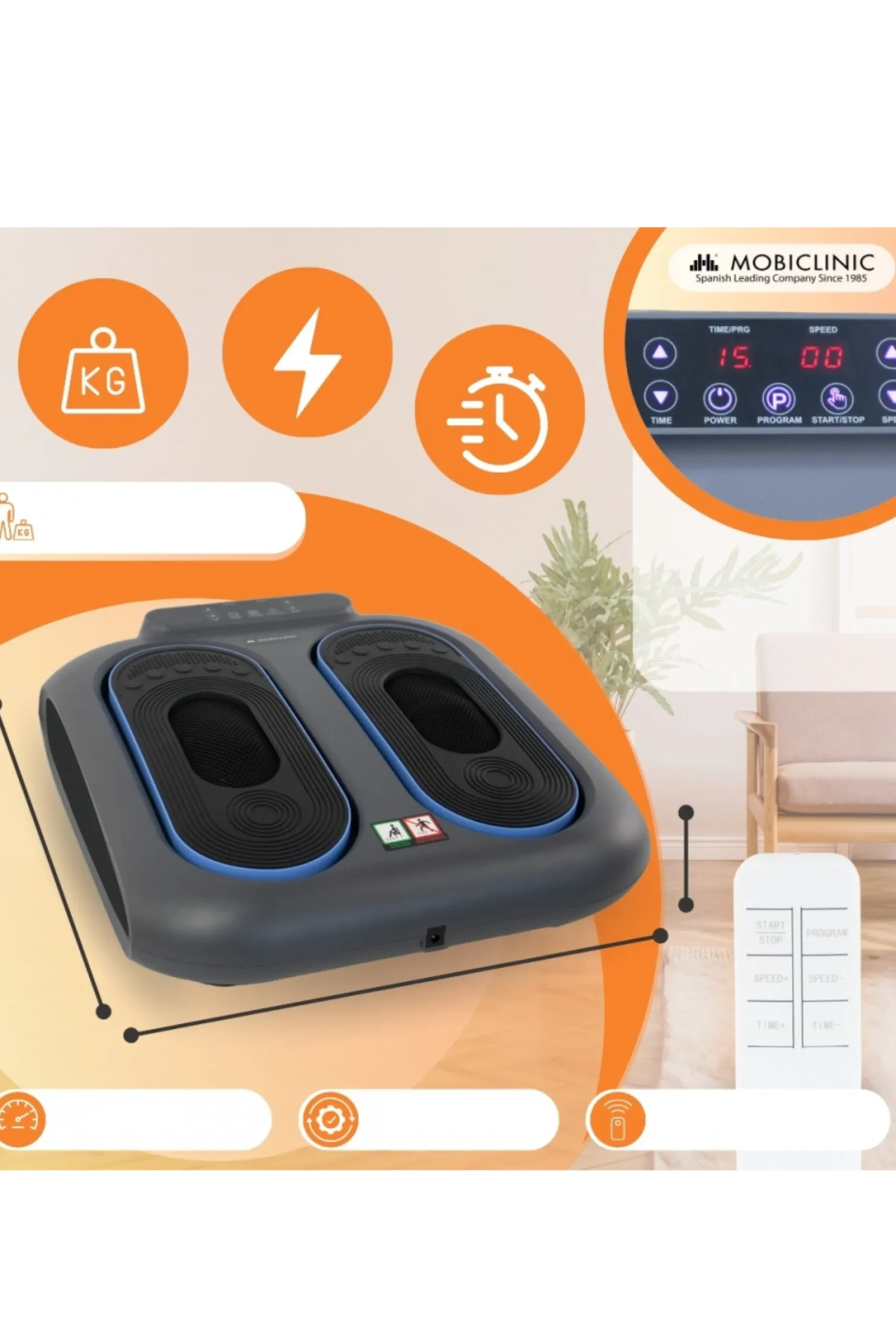 Mobiclinic Massajador De Pés E Pernas Vibfit