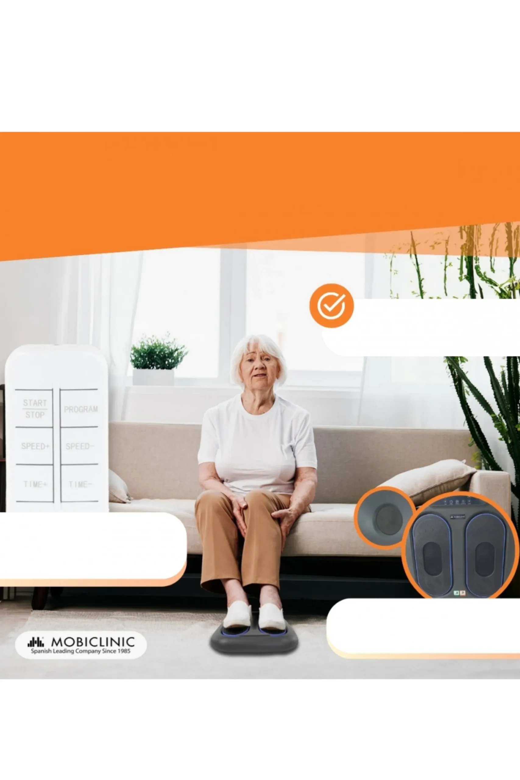 Mobiclinic Massajador De Pés E Pernas Vibfit