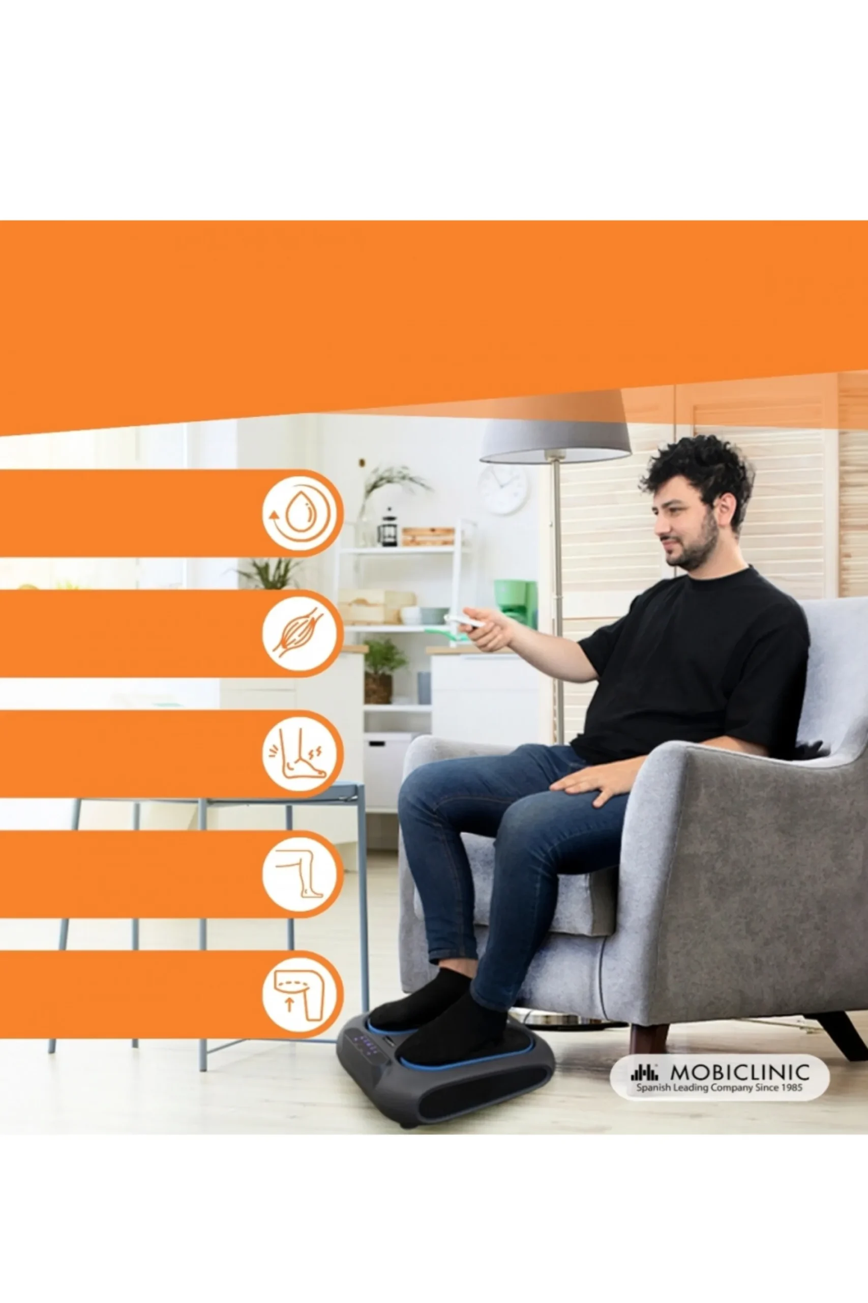 Mobiclinic Massajador De Pés E Pernas Vibfit