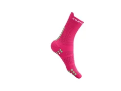 Compressport Meias De Corrida Pro Racing Socks V4.0 High Pink