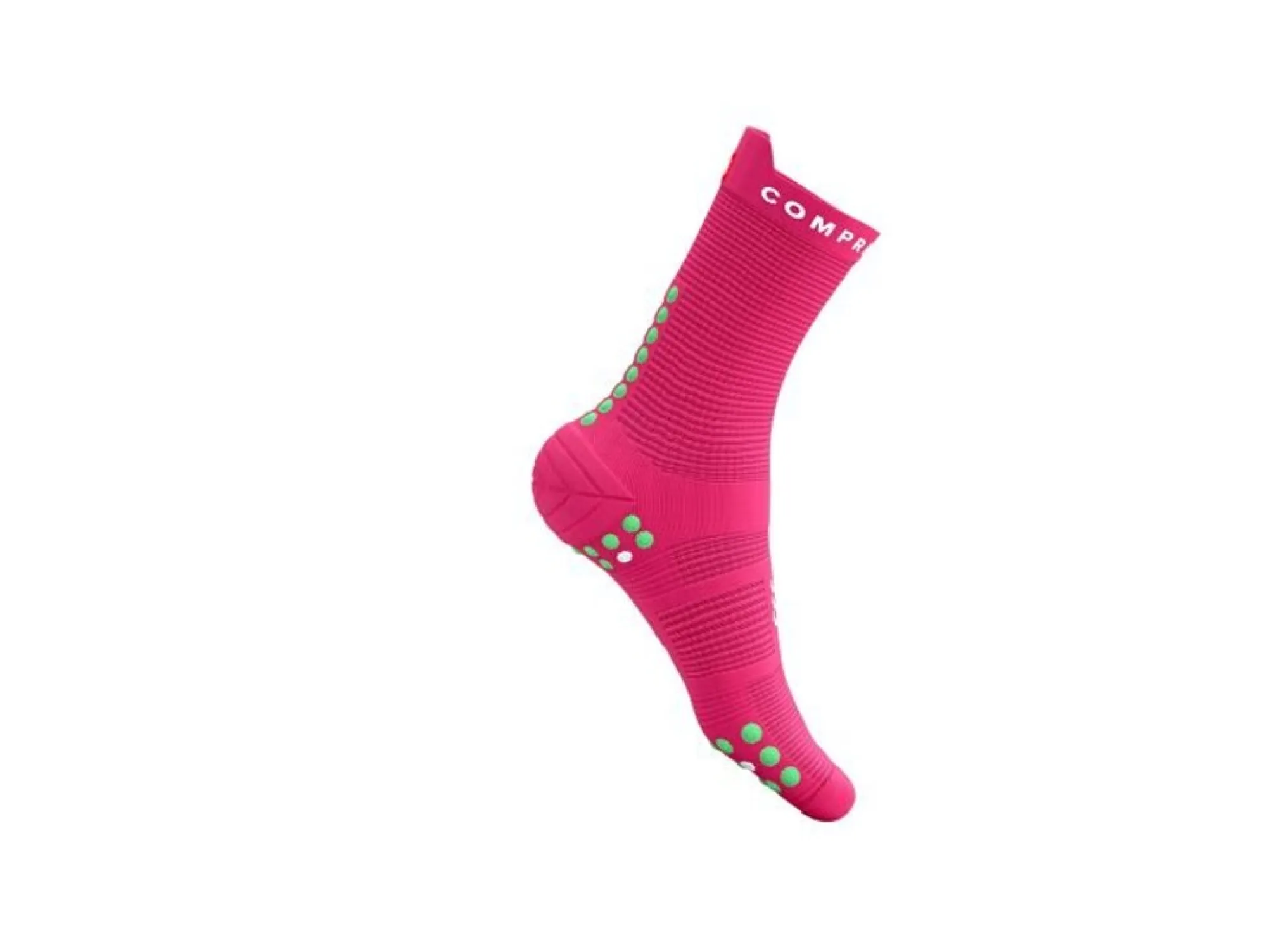 Compressport Meias De Corrida Pro Racing Socks V4.0 High Pink