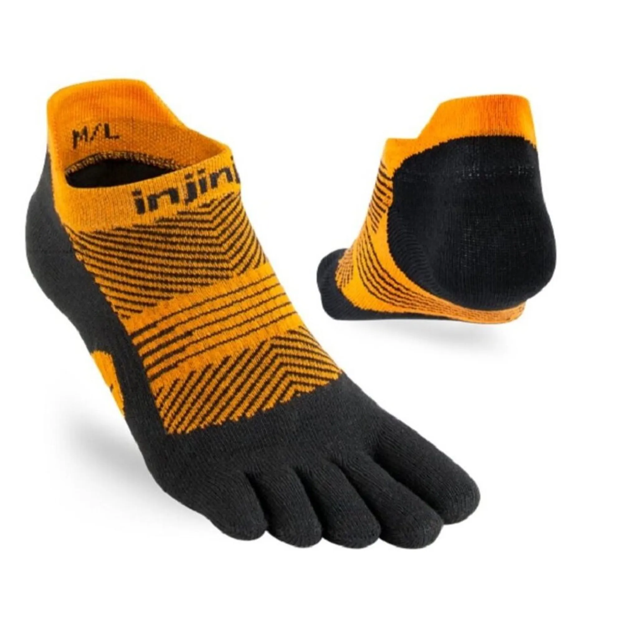 Injinji Meias Leves Run No-show Para Mulher