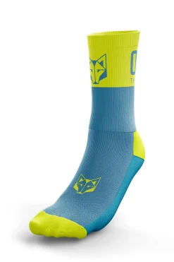 Otso eias ulti-sport édia Corte Azul Claro/fluor
