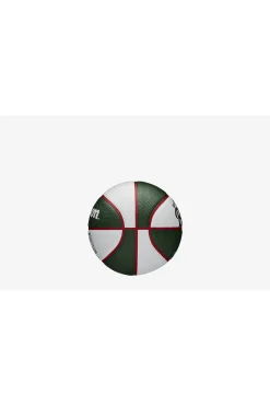 Wilson Mini Bola De Basquetebol NBA Team Retro – Milwaukee Bucks