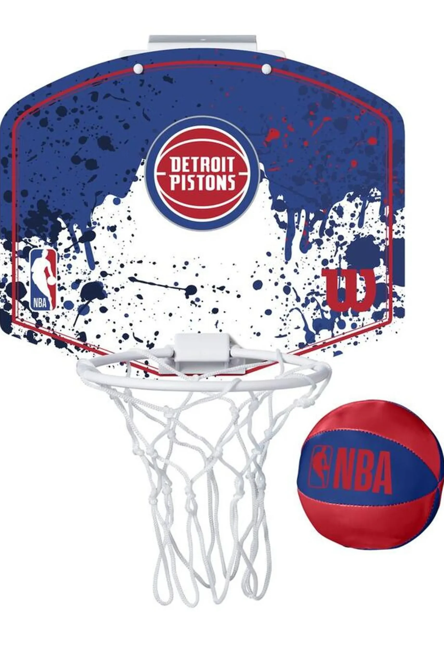 Wilson Mini Cesta De Basquetebol NBA Detroit Pistons