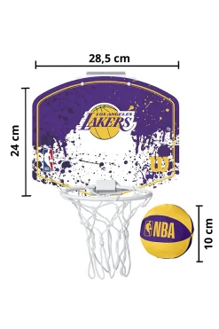 Wilson Mini Tábua De Basquete La Lakers