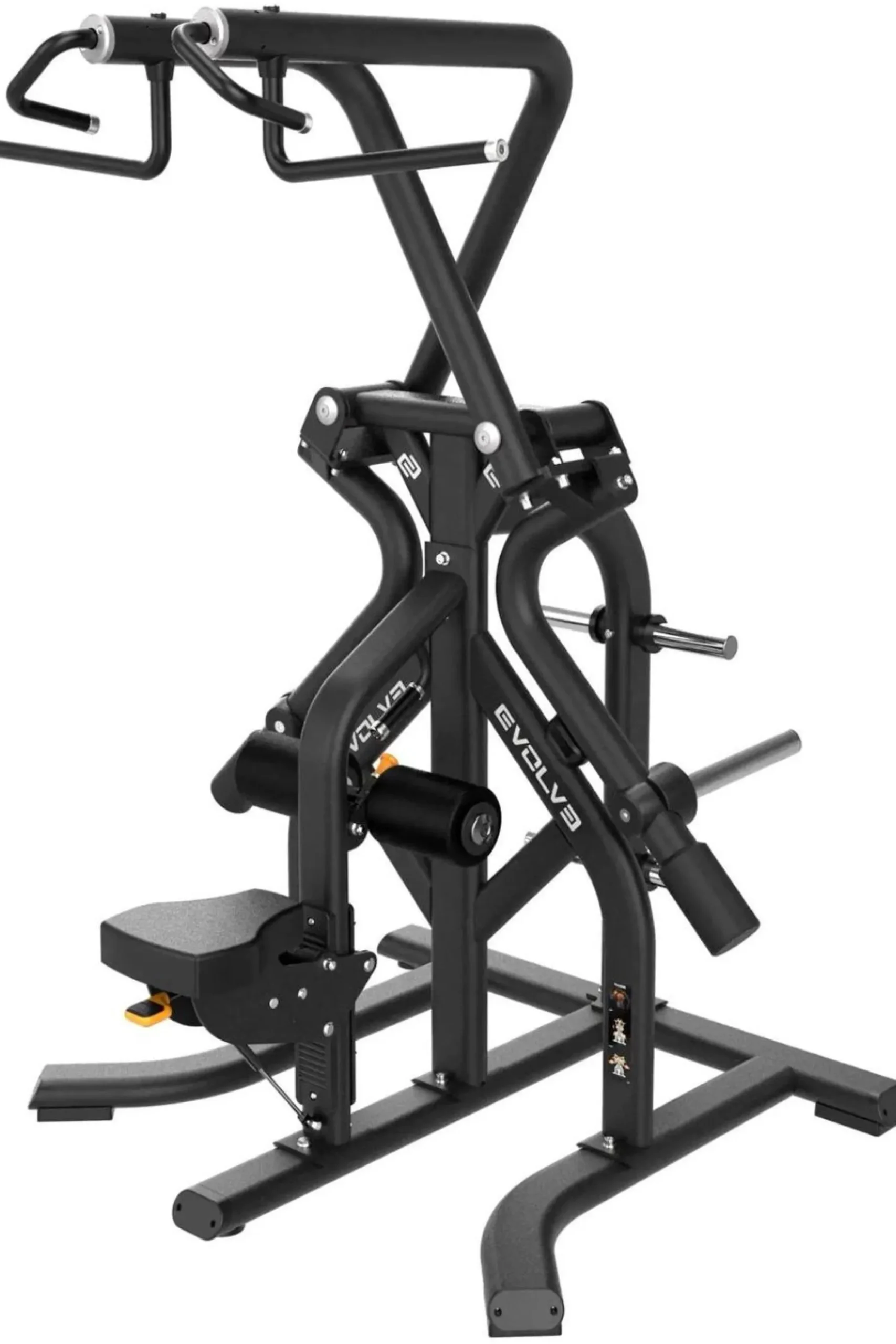 Evolve Fitness Máquina De Puxada Frontal - Ul-370 Ultra Series Plate Loaded