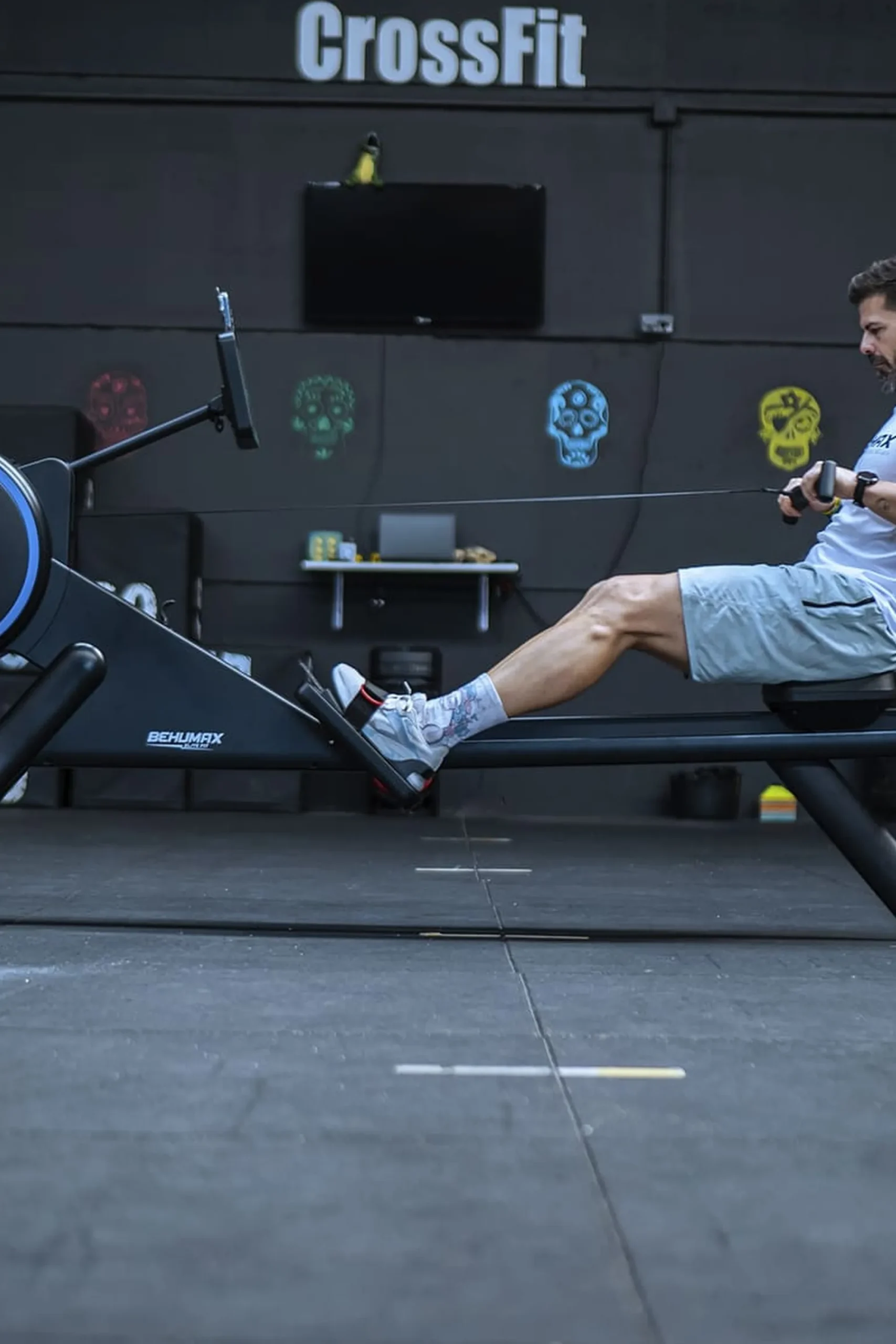 Behumax Máquina De Remo Rower Endurance Pro