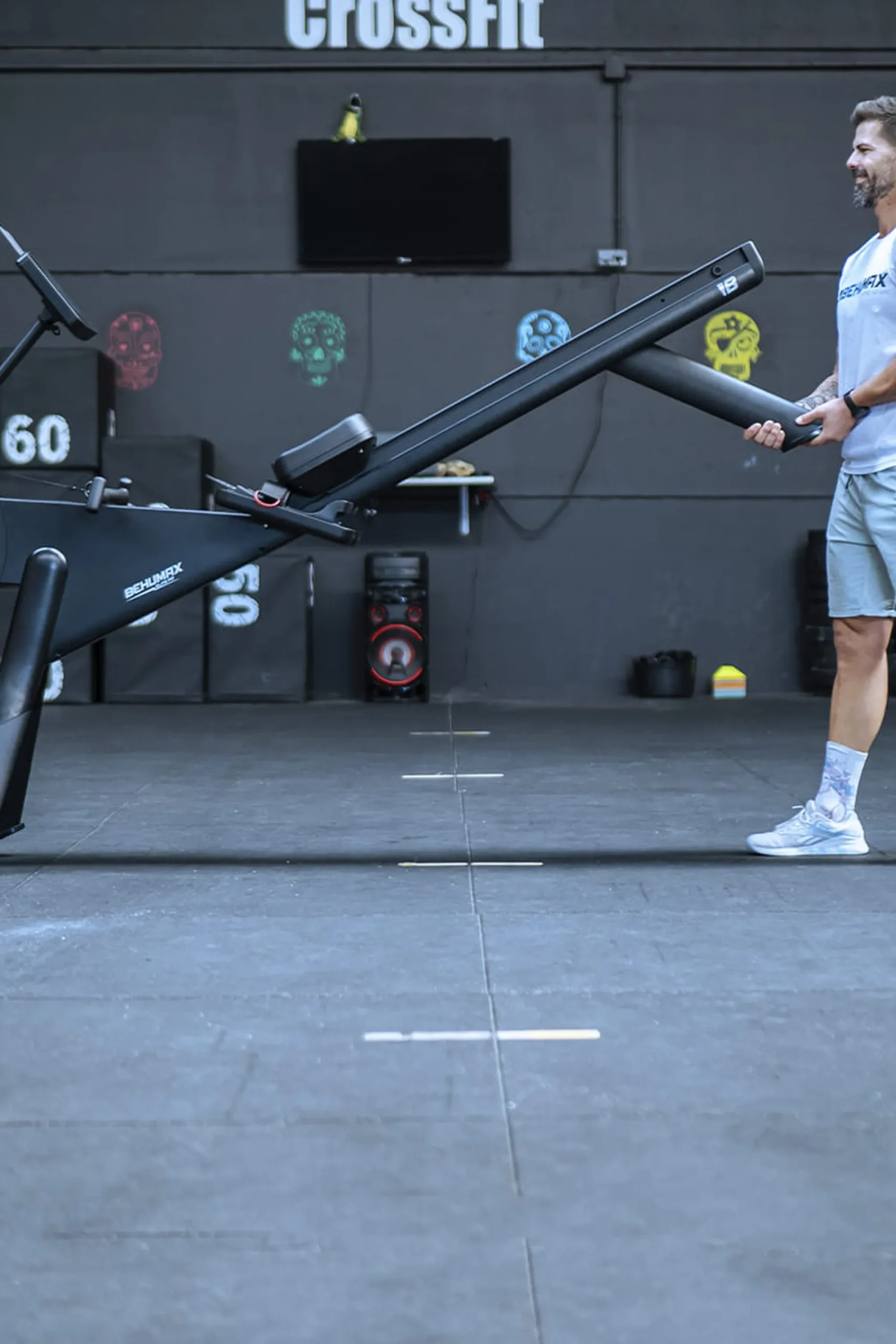 Behumax Máquina De Remo Rower Endurance Pro