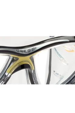 Cressi Máscara De Cristal Evo Olhos Grandes