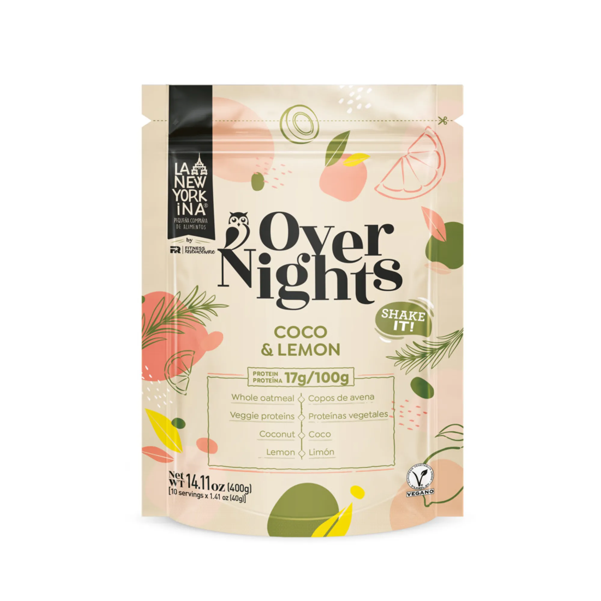La Newyorkina Overnights Coco E Limão 400gr