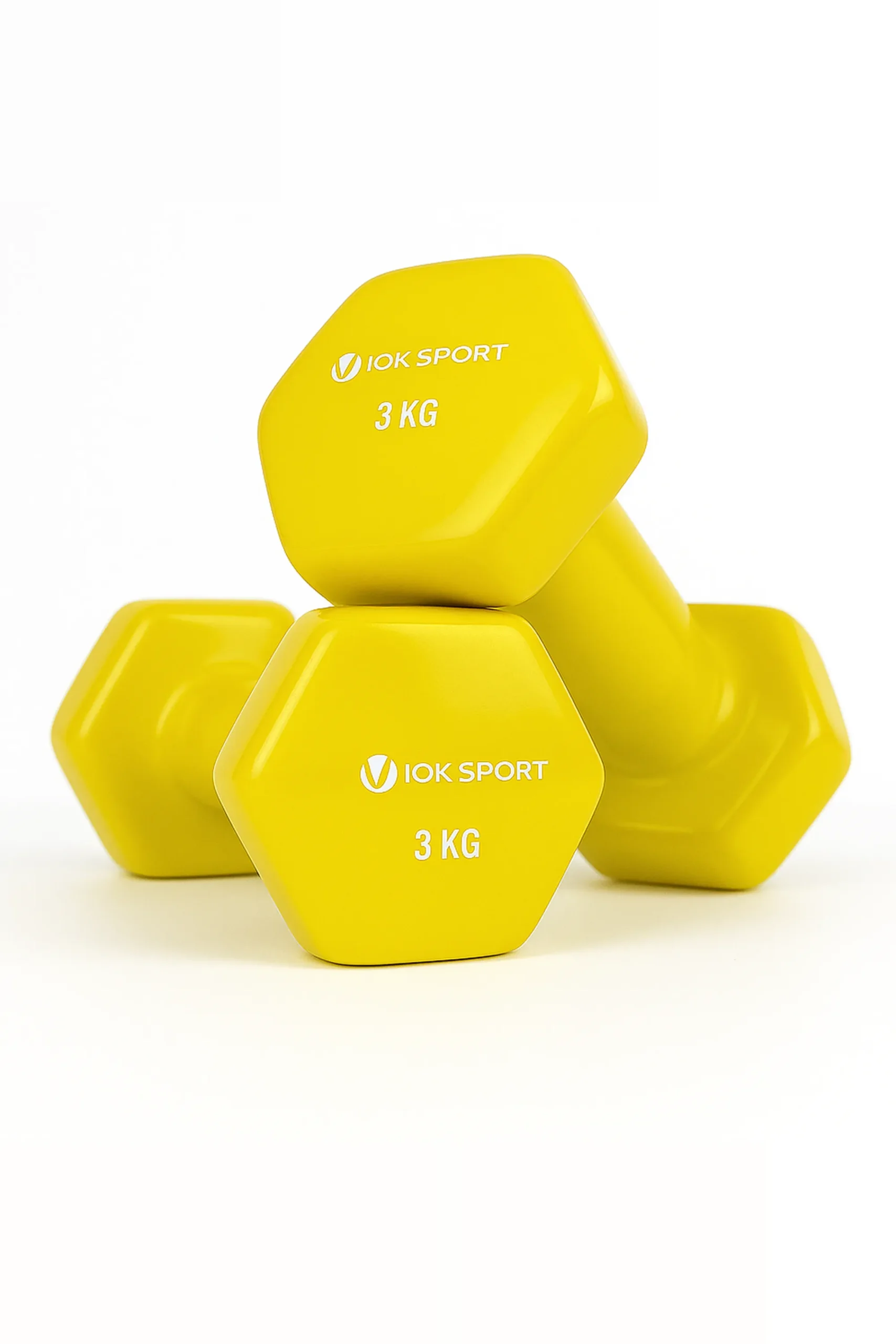 Viok Sport Par De Halteres Coloridos De 3kg