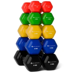 Viok Sport Par De Halteres Coloridos De 3kg