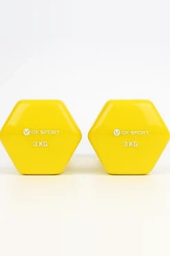 Viok Sport Par De Halteres Coloridos De 3kg