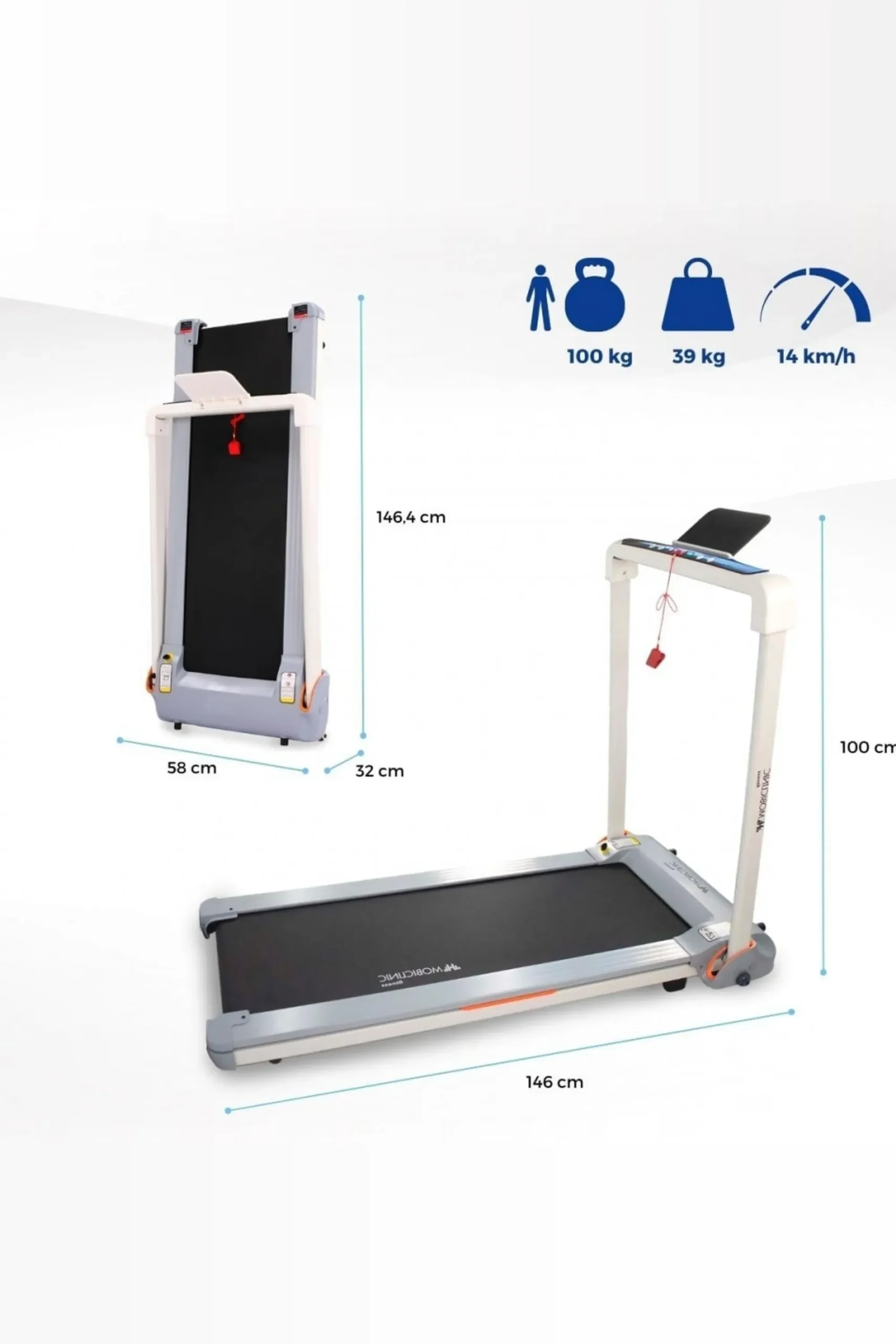 Mobiclinic Passadeira Dobrável Tibet