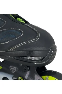 Krf Patín En Línea Ajustable Xr-280 Negro/lima. Talla