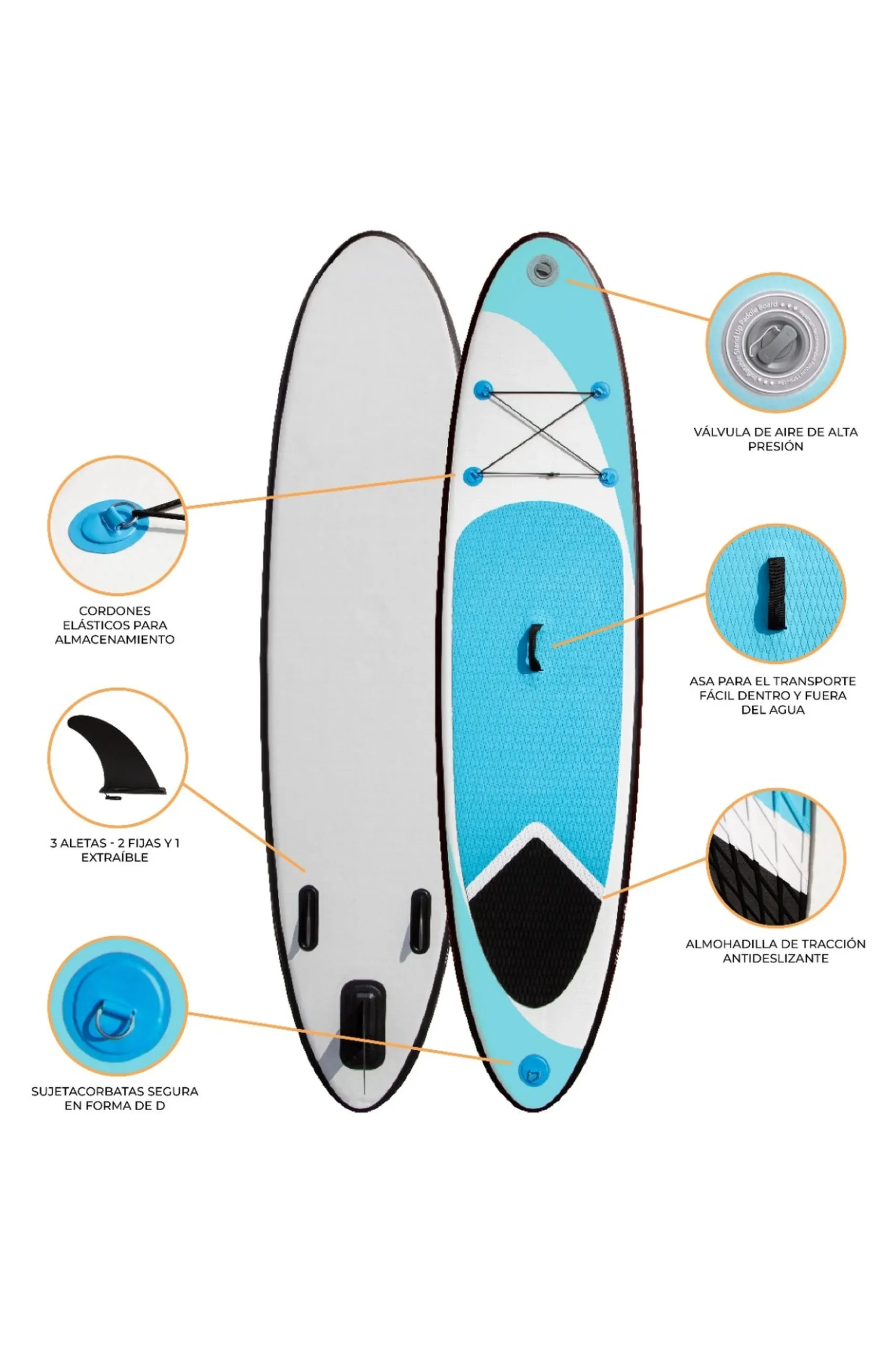 Monster Prancha De Paddle Surf Insuflável 307 X 72 X 11cm shop