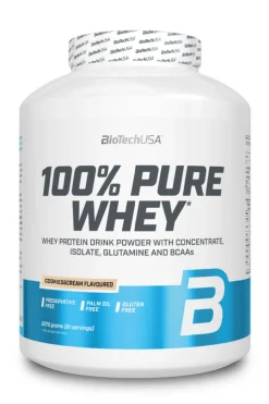 Biotech Usa 100% Pure Whey - 2.27kg Biscoitos Pretos Da