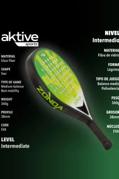 Aktive Raquete De Pádel Zonda 2.2 Power-control
