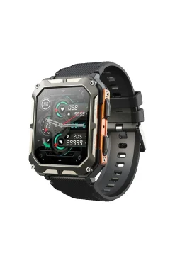 Rbr Relógio Inteligente Rubicon Com Monitor De Frequência Cardíaca E Bluetooth 5.0