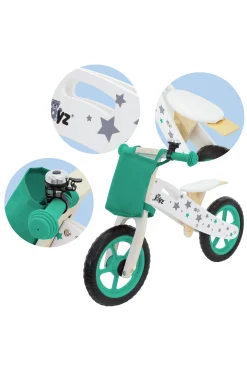 Joyz Roda De Corrida Para Crianças A Partir Dos 2 Anos 85x54 CM Madeira