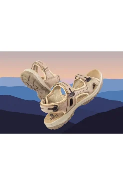 Zerimar Sandálias De Couro Para Trekking