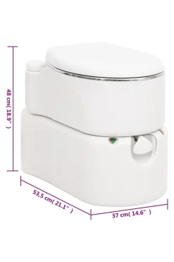Vidaxl Sanita De Campismo 53.5 X 37 X 48 CM
