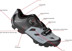 Ges Sapatos De Ciclismo Mtb Mountracer