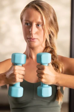 Cecotec Set 6 Halteres Drumfit Dumbbell 1, 2 Y 3kg