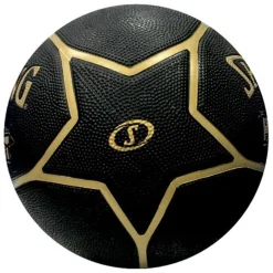 Spalding Highlight Black/gold Basquete Sz