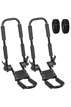 Kol Outdoor Suporte Para Caiaque E Prancha De Surf Ou Paddle Surf J Bar Com Ângulo Ajustável