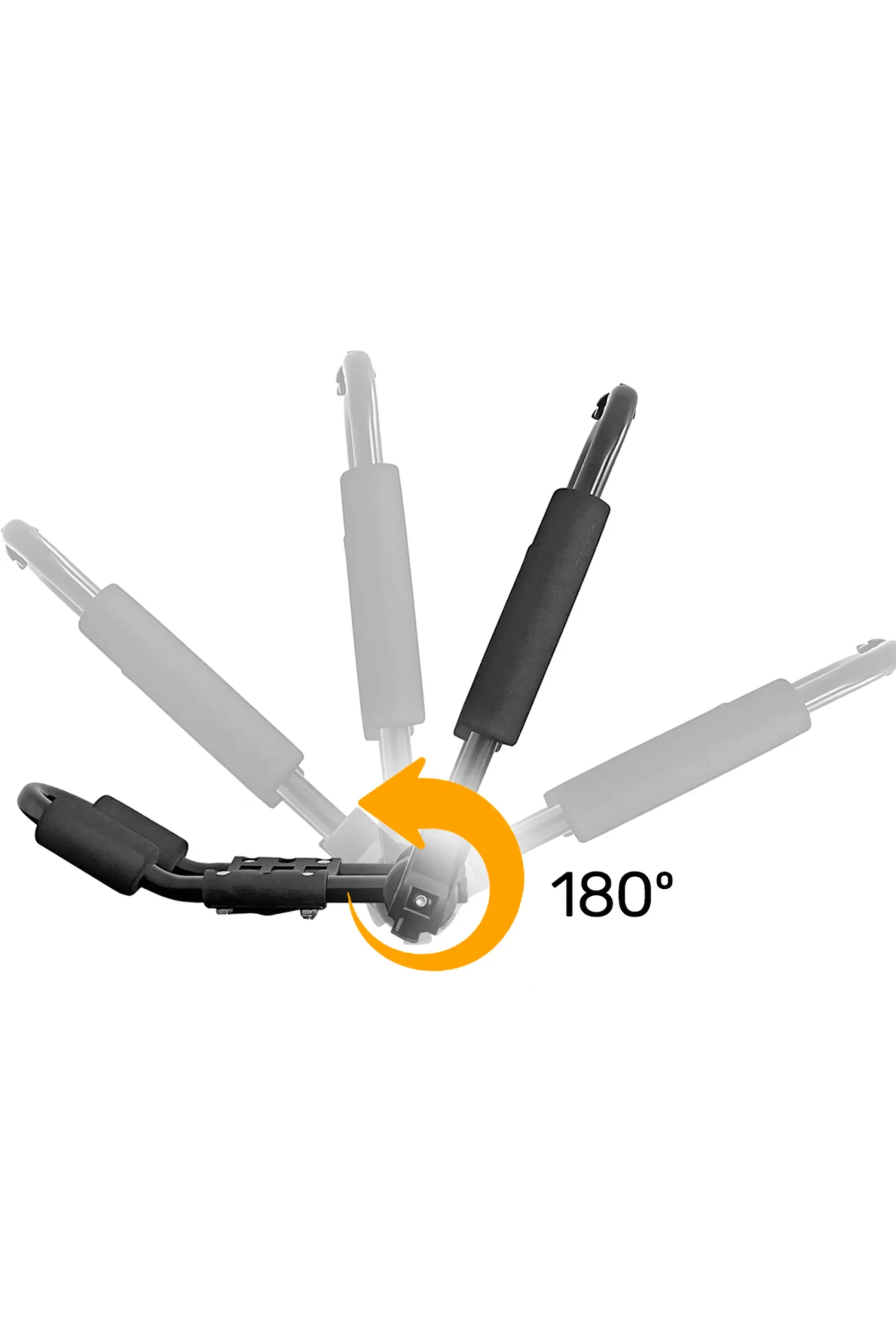 Kol Outdoor Suporte Para Caiaque E Prancha De Surf Ou Paddle Surf J Bar Com Ângulo Ajustável