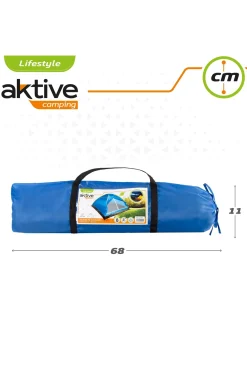 Aktive Tenda De Acampamento Com Cúpula Para 4 Pessoas 210x240x130 CM