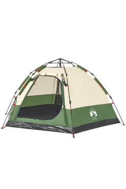 Vidaxl Tenda De Campismo Cabana Para 4 Pessoas Libertação Rápida 273 X 273 X 129 CM