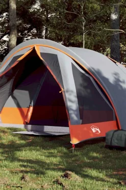 Vidaxl Tenda De Campismo Cabana Para 4 Pessoas 275 X 183/303 X 140 CM