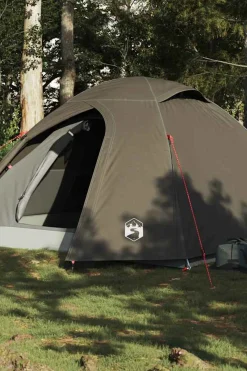 Vidaxl Tenda De Campismo Cúpula P/ 3 Pessoas Impermeável 220x190x120 CM