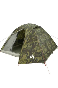 Vidaxl Tenda De Campismo Cúpula P/ 3 Pessoas Impermeável 220x190x120 CM