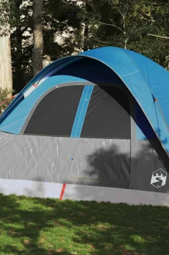 Vidaxl Tenda Familiar Em Cúpula Para 6 Pessoas Impermeável 334 X 273 X 190 CM