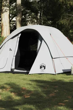 Vidaxl Tenda Familiar Estilo Cabana Para 6 Pessoas Impermeável 252/317x 346x195 CM