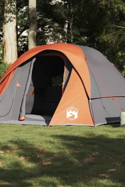 Vidaxl Tenda Familiar Estilo Cabana Para 6 Pessoas Impermeável 252/317x 346x195 CM