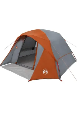 Vidaxl Tenda Familiar Estilo Cabana Para 6 Pessoas Impermeável 252/317x 346x195 CM